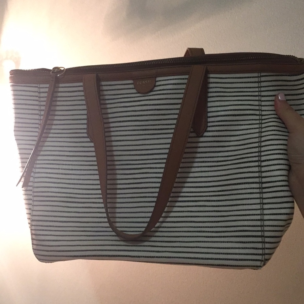 Fossil stripped purse